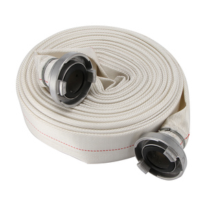 Alta Presión fuerza Flexible sola chaqueta de PVC blanco fuego de manguera - Product Image 2