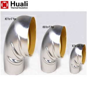 Rouleau d'isolation de coude en <span class=keywords><strong>aluminium</strong></span>, gaine de raccord de tuyau en <span class=keywords><strong>aluminium</strong></span>, revêtement - Product Image 3