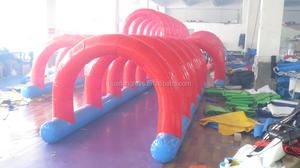 Equipo de carrera de obstáculos de arco en serie inflable cambiante grande a la venta tobogán acuático - Product Image 5