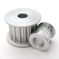 Polea de sincronización HTD 3M de 20 mm de ancho, 24/28 dientes, personalizable para máquina láser de CO2