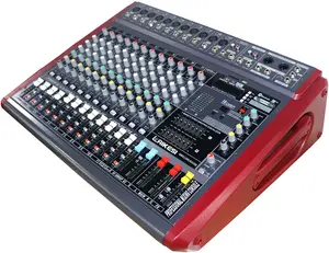 Consola mezcladora de audio profesional GMX1200D de 12 canales