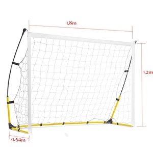 Outdoor pieghevole personalizzato di piccola <span class=keywords><strong>dimensione</strong></span> di calcio cancello netto portatile pallone da calcio pratica cancello per il bambino - Product Image 2