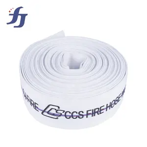 2.5 inch 65mm 13bar rubber lined CCS approval marine fire hose