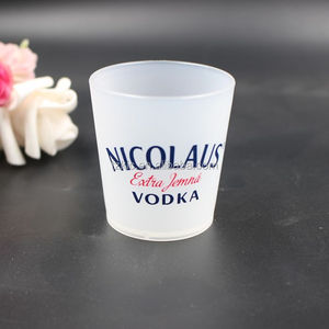 Verre à shot en plastique dépoli de 1,5 oz, coupe à shot inclinée pour fête - Product Image 6