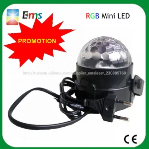 новые rgb 3*1w dj света этапе светодиодный мини волшебный шар света новый продукты ищет поставщика