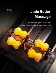 Rouleau de <span class=keywords><strong>Jade</strong></span> pour le mal de dos de tout le corps électrique pliable Spa thaïlandais Tables de Massage et lits en cuir PU de chine moderne - Product Image 2