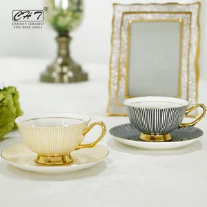 潮州市工厂热卖骨瓷茶杯和茶碟上的高质量