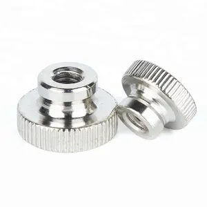 M6 SS316 Stainless Steel Knurled Nut high types DIN466