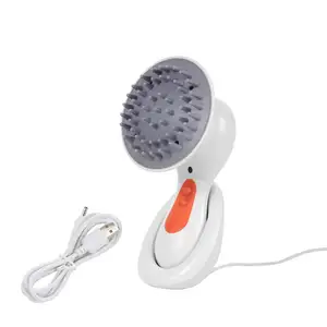 Da đầu massage chất lượng cao điện rung đầu massager với USB sạc Hot Bán đầu máy giặt