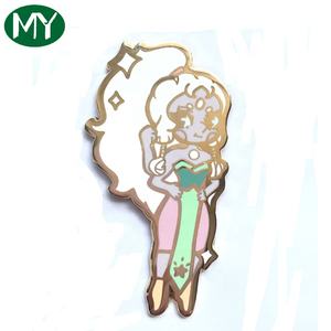 Produttori di cina di colore rosa della ragazza personalizzato perni del risvolto <span class=keywords><strong>smalto</strong></span> duro - Product Image 3