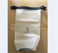 Sac étanche personnalisé à cadre externe en TPU, doublure PVC, fermeture à enroulement, bandoulière amovible, étanche pour téléphone portable