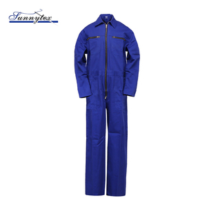 Jumpsuit Seragam Kerja Coverall Logo Kustom Pakaian Kerja Pria Baju Kerja Mekanik Vintage Keseluruhan untuk Bekerja