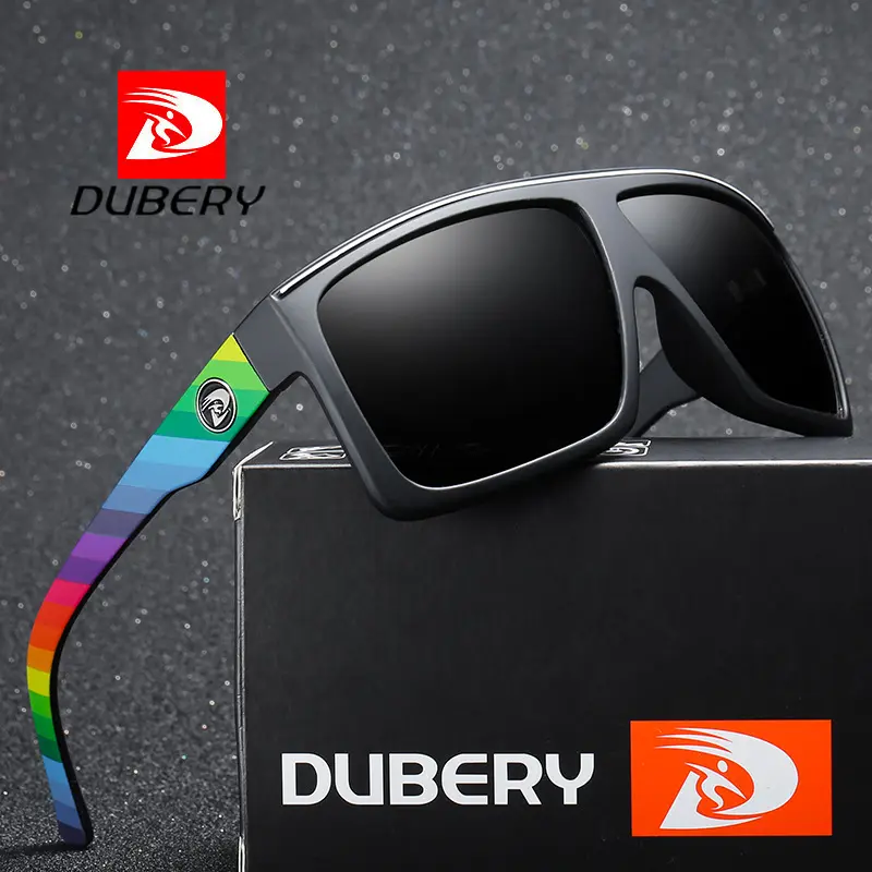 Dubery D818 ekstrem sporlar TAC polarize güneş gözlüğü UV400 erkekler bisiklet