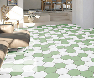<span class=keywords><strong>Carrelage</strong></span> <span class=keywords><strong>hexagonal</strong></span> <span class=keywords><strong>vert</strong></span> pour mur ou sol 200*230*115mm de Foshan - Product Image 6