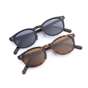 Italy design acetate frames glasses diamond uv400 polarized sunglasses