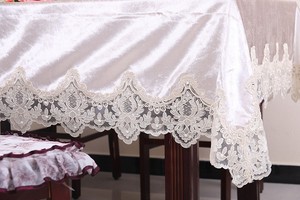 <span class=keywords><strong>Tovaglia</strong></span> in <span class=keywords><strong>pizzo</strong></span> bianco fatto a mano per feste nuziali o banchetti tessuto in poliestere resistente per uso domestico - Product Image 6