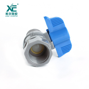 공장 가격 도매 블루 핸들 급수 암나사 3/4 "<span class=keywords><strong>pvc</strong></span> 볼 밸브 - Product Image 6