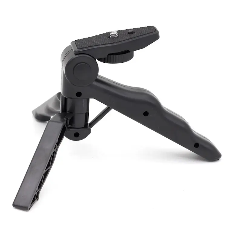 Portable Mini Tripod 75" Rotation Desktop&Handle Stabilizer Folding Tripod Stand for action Camera