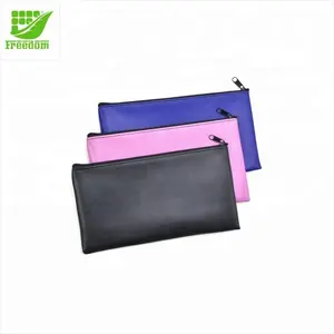 High Quality Logo Printed Plastic Cash Deposit Bag Bank Deposit Bags