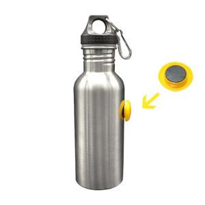 Feijische Sport Waterfles 304 Roestvrijstalen Enkelwandige Kolf Voor Reizen Op Maat 500Ml Grote Capaciteit Waterflessen
