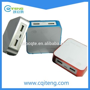 Dual usb đầu ra giao diện 4500mah-9000mah vuông độc đáo điện ngân hàng với LCD chỉ màn hình - Product Image 2