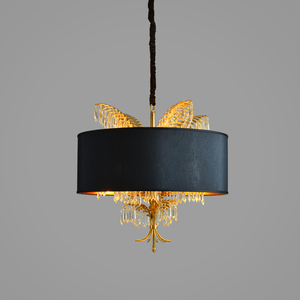 <span class=keywords><strong>Lustre</strong></span> en laiton de style marocain noir de luxe avec suspension en cristal en forme de <span class=keywords><strong>palmier</strong></span>, personnalisation acceptée - Product Image 5