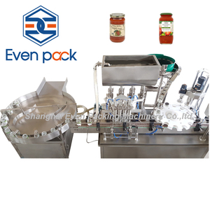 Automatic grade easy cleaning tomato sauce paste ketchup filling machine seafood sauce filling machine from high quality factory