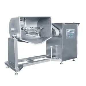 Industri Heavy Duty Horizontal Mixer Stainless 304 Profesional Mesin Besar untuk Makanan dan Sayuran Acar Herbal