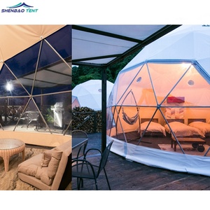 Chất Lượng Cao Trắng Pvc Geodesic Carpas De Camping <span class=keywords><strong>Dome</strong></span> LềU Nhà Cho Sự Kiện Ngoài Trời - Product Image 5