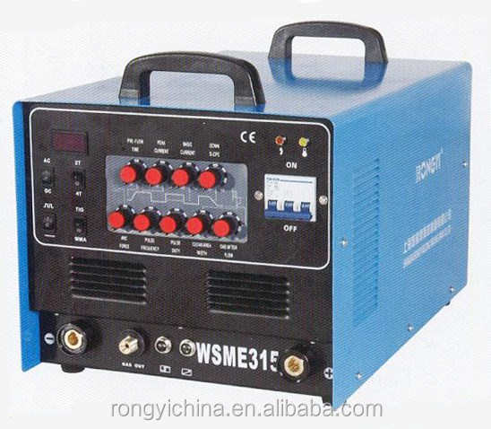 Inversor AC/DC máquina de soldadura TIG WSME315