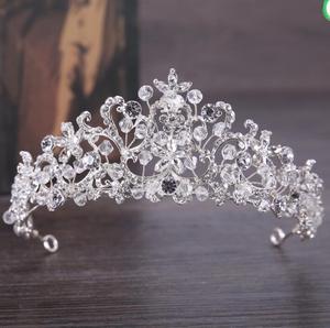 Vintage Retro Oro Da Sposa Da Sposa Diademi e Corone Per Le Donne La Sposa di Spettacolo di Promenade <span class=keywords><strong>Royal</strong></span> <span class=keywords><strong>Crown</strong></span> testa Accessori di Gioielli Da Sposa