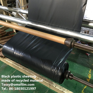 <span class=keywords><strong>Roll</strong></span> Plastik Tebal Warna Hitam untuk Penutup Lantai Beton Konstruksi - Product Image 3