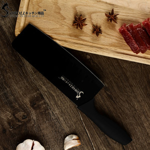 <span class=keywords><strong>Cuchillos</strong></span> de cocina de hoja de acero inoxidable, 7 pulgadas, ABS + TPR, Mango antideslizante, accesorios de cocina - Product Image 6