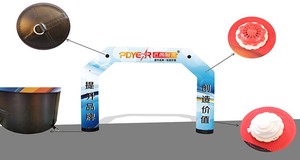 Arco Gonfiabile Pubblicitario per Eventi all'Aperto 3m 5m 7m, Arco Arcobaleno per Feste, Eventi Sportivi, Promozioni, Matrimoni - Product Image 6