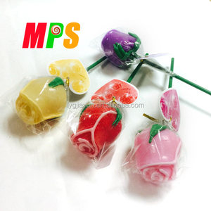 ลูกอมรูปดอกกุหลาบหวานกรอบสำหรับวันวาเลนไทน์ - Product Image 1