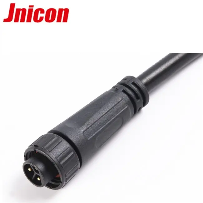 Easy connection waterproof electric equipment connector with male female plug multi core are optional