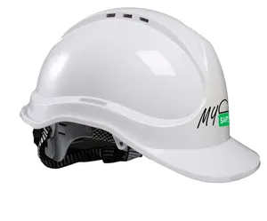 ABS Hard Hats 환기 Safety Helmet 와 턱 끈