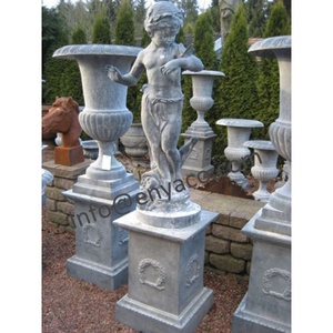 Estatua de Busto de Dama Griega Antigua Tradicional ENYA, Escultura de Hierro Fundido para Decoración de Jardín <span class=keywords><strong>y</strong></span> Hogar, Escultura de Amor, Altura 73 cm, Natural - Product Image 5