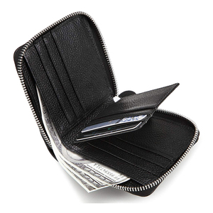 <strong>Zip</strong> Around Bifold <strong>Wallet</strong> RFID Blocking <strong>Men's</strong> Leather Zipper <strong>Wallet</strong> - Product Image 3