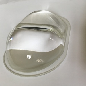 130X60 Degrés 110NA 60 W 80 W Cob rue LED lentille avec aile de chauve-souris distribution - Product Image 4