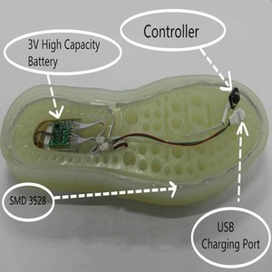 Comercio garantía <span class=keywords><strong>de</strong></span> zapatos flash led luz llevada Impermeable para la decoración para los niños zapatos <span class=keywords><strong>de</strong></span> Envío <span class=keywords><strong>de</strong></span> la muestra - Product Image 5