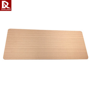 Lámina de Metal de aluminio cepillado, línea de <span class=keywords><strong>cabello</strong></span>, acabado en caída de nieve, placa anodizada para decoración de pared y panel de dispositivos de sujeción para el hogar - Product Image 2