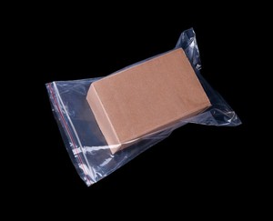 Klare Plastiktüte Griff Selbst dichtende wieder versch ließbare Mini-Druckverschluss-Packt aschen