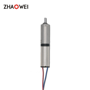 Zhaowei mô-men xoắn cao 3V 12V 24V hướng động cơ bước 40 RPM 6mm 10mm 22mm 28mm DC vi động cơ bánh răng Encoder với hộp số Hành Tinh - Product Image 5
