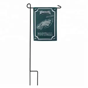 30*45cm iron pole promotional custom metal flag pole garden flag christmas garden flagpole