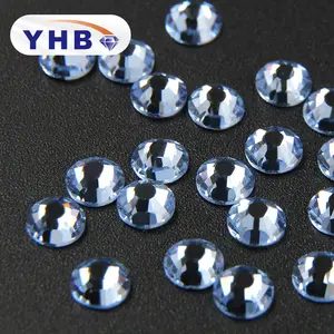Rhinestones And Crystals Wholesale Hot Fix Crystal Rhinestone Beads Trimming Rhinestones On Clothes