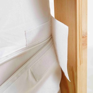 100% algodón antipolvo ácaros impermeable Funda de colchón con cremallera estilo liso cama Mat - Product Image 6