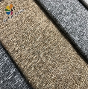 Chine fournisseur d'or 100% polyester nante lin naturel tissu - Product Image 3