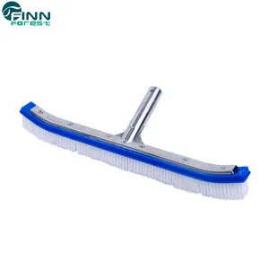 18''/ 45cm Swimming Pool Standard Curved Poly Basite Wall Brush