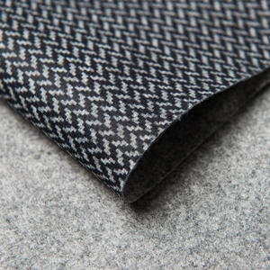 China Wholesale Market Polyester Wool <strong>Fusing</strong> Fabric Under Collar Felt Fabric for Suits